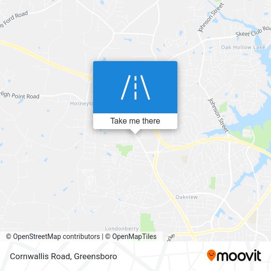 Cornwallis Road map