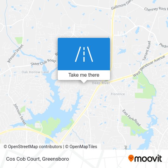Mapa de Cos Cob Court