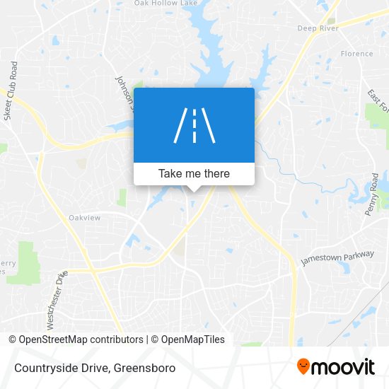 Mapa de Countryside Drive