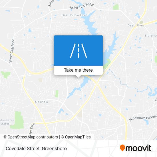 Covedale Street map