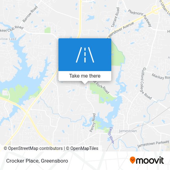 Mapa de Crocker Place
