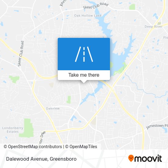 Mapa de Dalewood Avenue