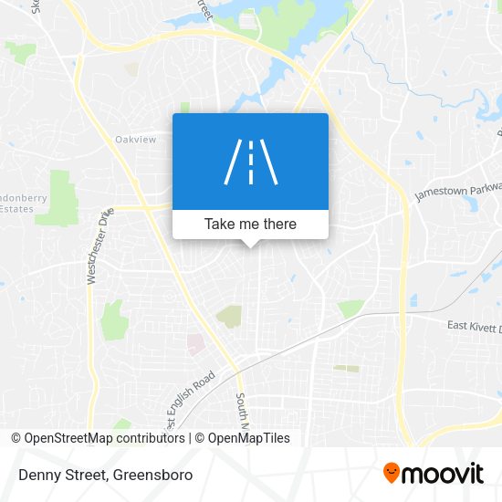 Mapa de Denny Street