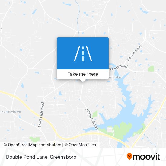 Double Pond Lane map