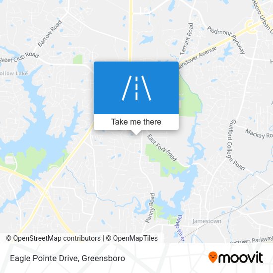Eagle Pointe Drive map