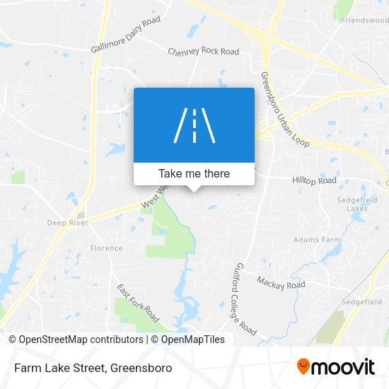 Mapa de Farm Lake Street