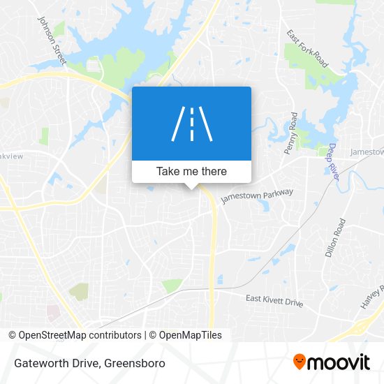Mapa de Gateworth Drive