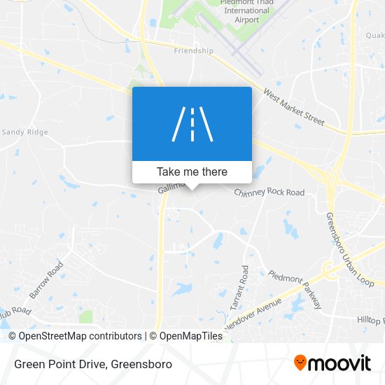 Green Point Drive map