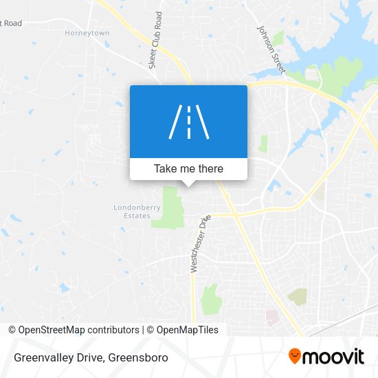 Mapa de Greenvalley Drive
