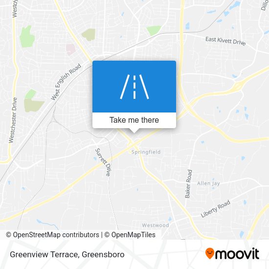 Greenview Terrace map
