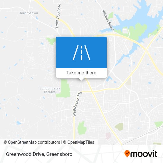 Mapa de Greenwood Drive