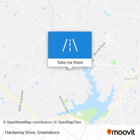 Mapa de Hardaway Drive