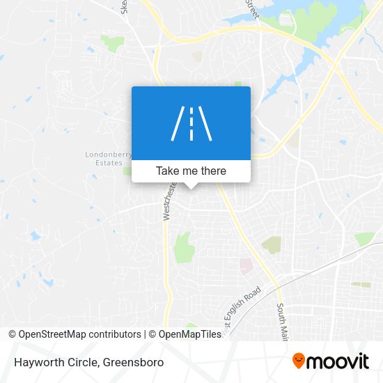 Mapa de Hayworth Circle