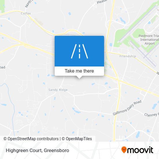 Highgreen Court map