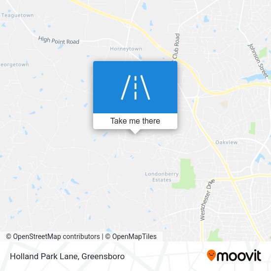 Mapa de Holland Park Lane