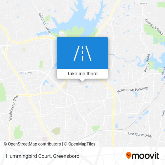 Hummingbird Court map