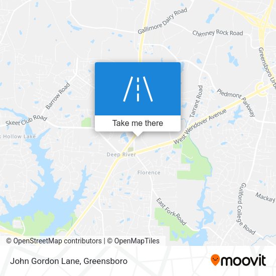 Mapa de John Gordon Lane