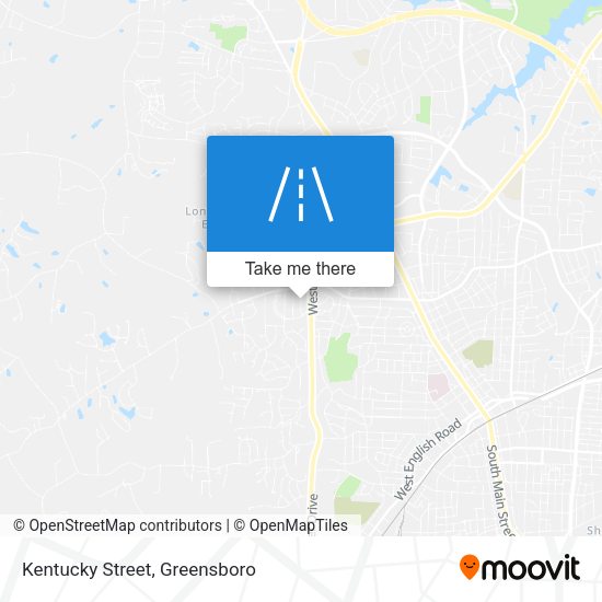 Kentucky Street map