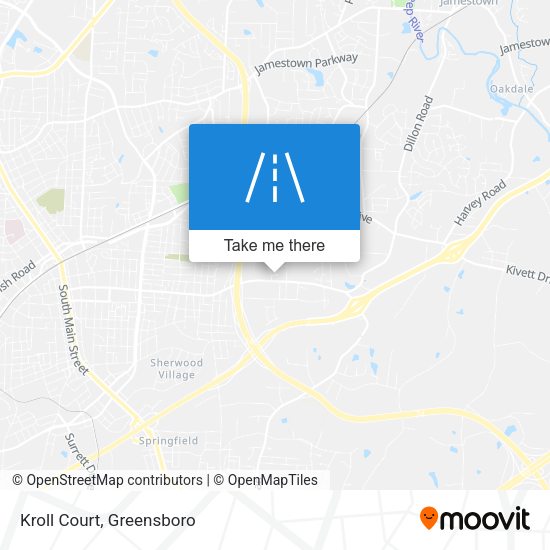 Mapa de Kroll Court