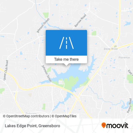 Lakes Edge Point map