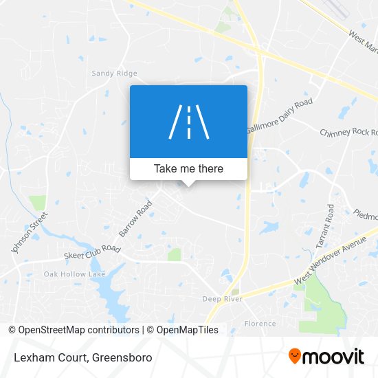 Mapa de Lexham Court
