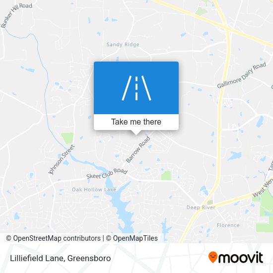 Mapa de Lilliefield Lane