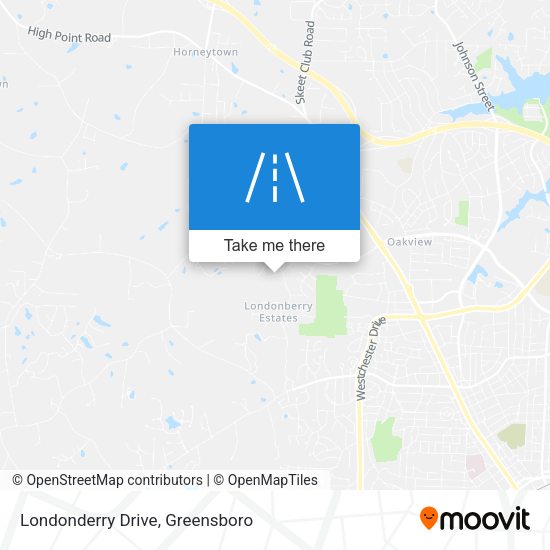 Mapa de Londonderry Drive