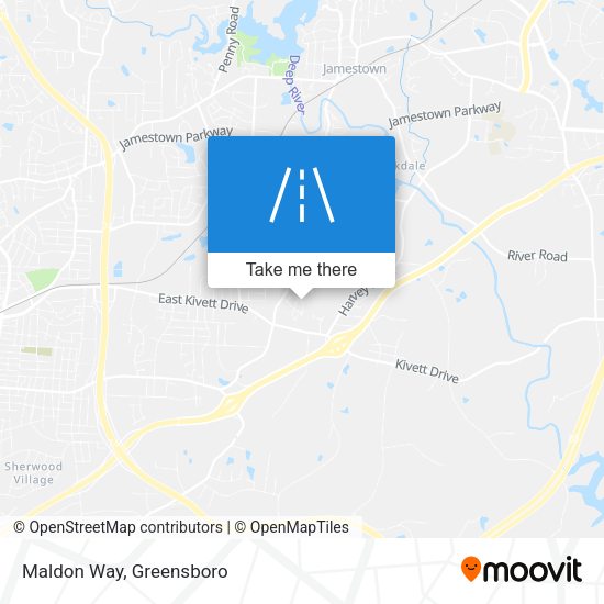 Mapa de Maldon Way