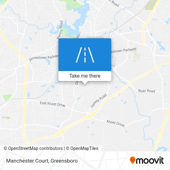 Manchester Court map