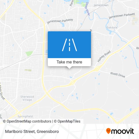 Mapa de Marlboro Street