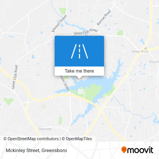 Mckinley Street map