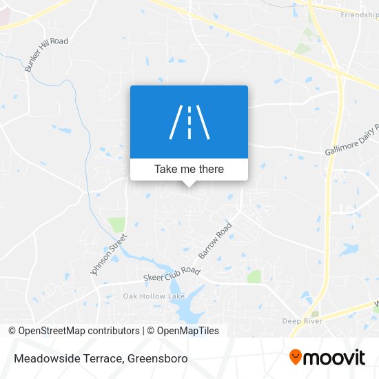 Meadowside Terrace map