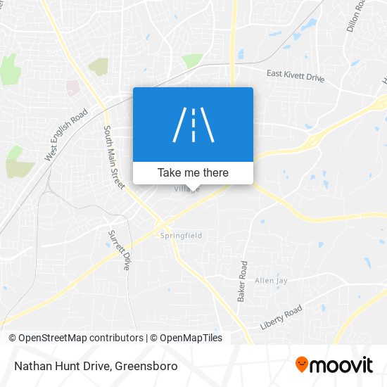 Nathan Hunt Drive map