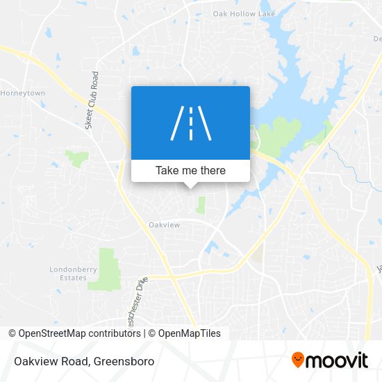 Mapa de Oakview Road