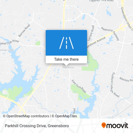 Parkhill Crossing Drive map