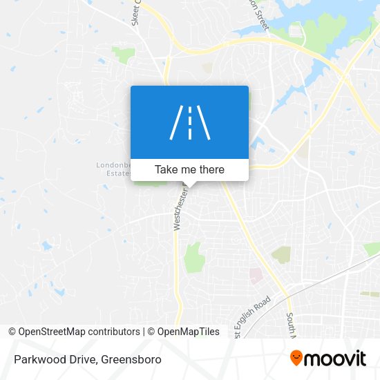 Parkwood Drive map