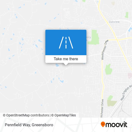 Mapa de Pennfield Way