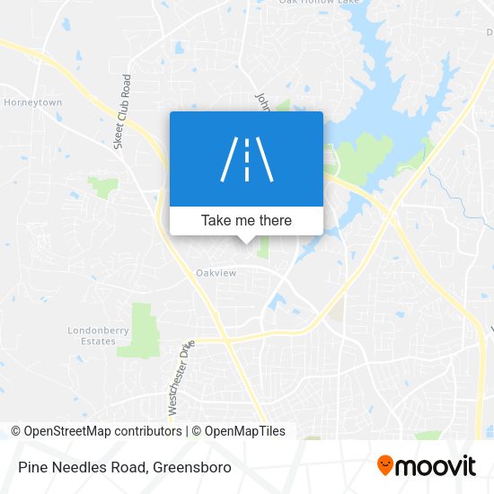 Pine Needles Road map