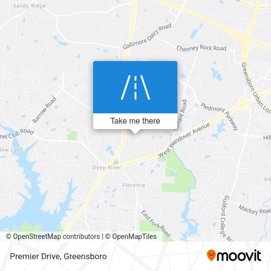 Mapa de Premier Drive