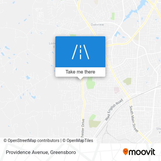 Providence Avenue map