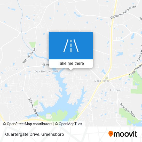 Quartergate Drive map