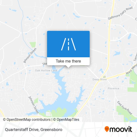 Quarterstaff Drive map