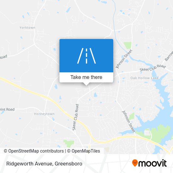 Ridgeworth Avenue map