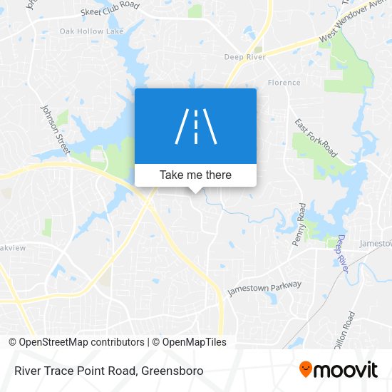 Mapa de River Trace Point Road