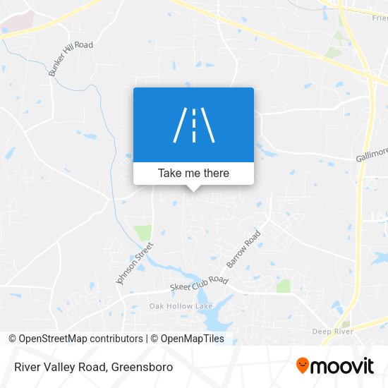 Mapa de River Valley Road