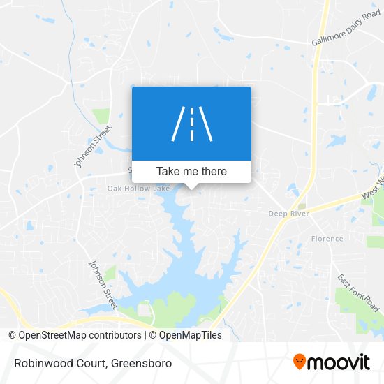 Mapa de Robinwood Court