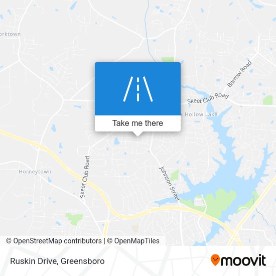 Mapa de Ruskin Drive