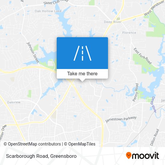 Scarborough Road map