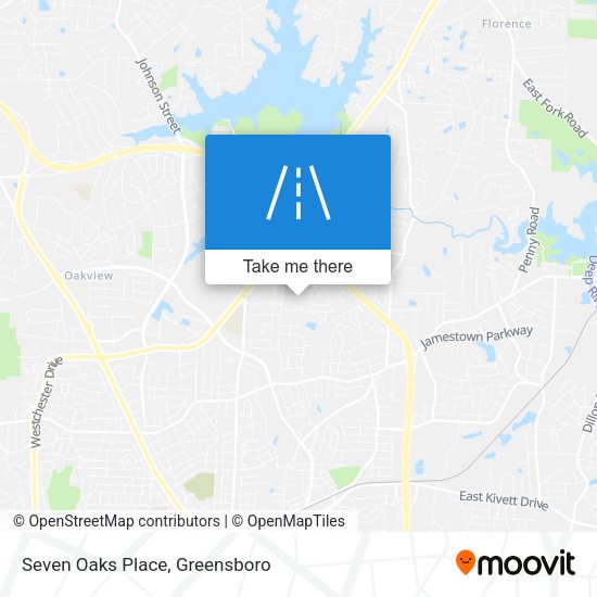 Mapa de Seven Oaks Place