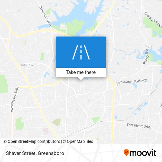 Shaver Street map